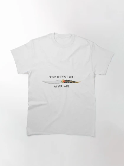 تیشرت house of the dragon طرح Now They See You As You Are Classic T-Shirt کد 194933