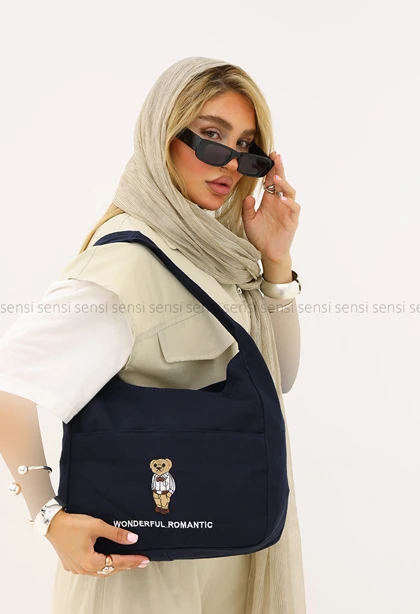 کیف زنانه تدی کتان کد1006505