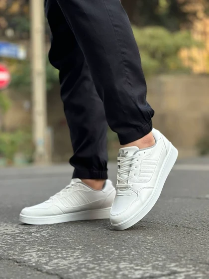 کفش اسپرت ونس مردانه برند آدیداس Adidas سفید کد 260