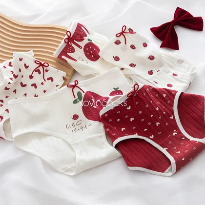 شورت کبریتی توت فرنگی قرمز104610(سایز 38-42)