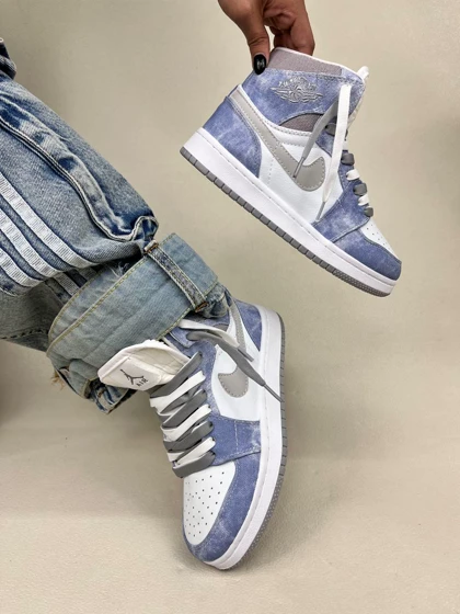 کتانی ونس ساق‌دار زنانه نایک ایر جردن وان هایپر جین 1 NIKE AIR JORDAN hayper jeen کد 912 دختر طهرونی