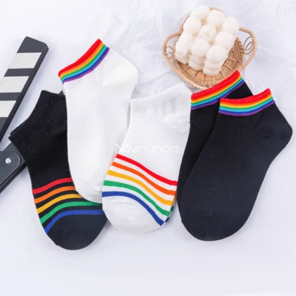جوراب مچی رنگین کمون