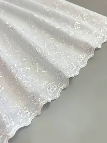 تاپ خامه دوزی سفید کد 3744