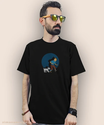 تیشرت مردانه و زنانه طرح تن تن کد 951