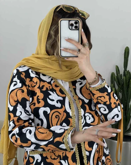 کت مزونی نوار دوزی شده(61)کد3429