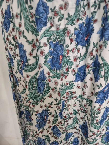 پیراهن زنانه بلند ساحلی وارداتی نخی