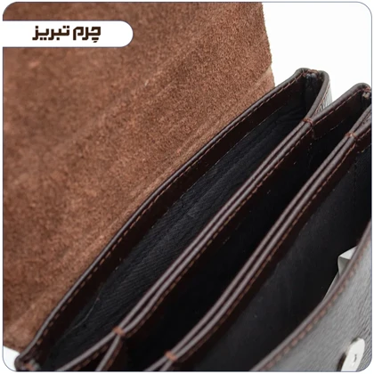 کیف دوشی زنانه چرم طبیعی مدل BR80