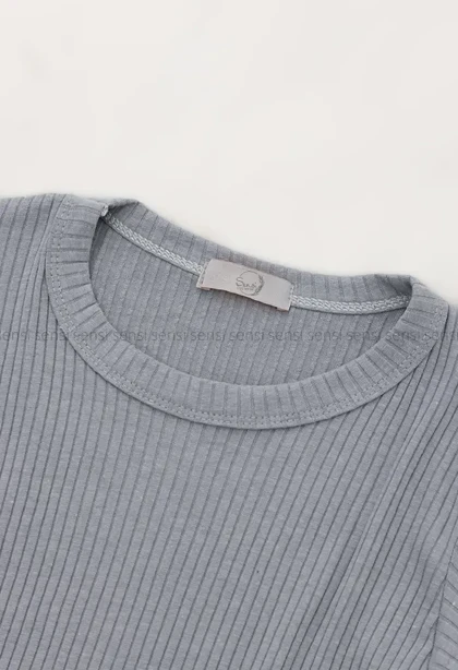 بلوزکبریتی کشی یقه گرد کد1005014