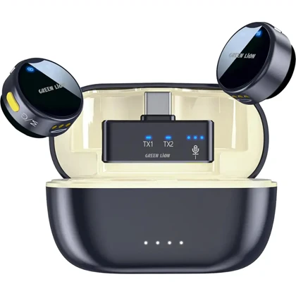 میکروفون یقه ای بی سیم گرین لاین GREEN LION مدل GM-92X