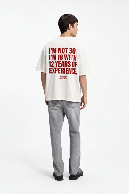 تیشرت مردانه I M NOT 30