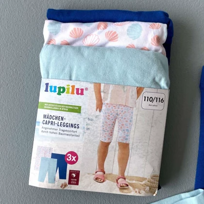 شلوارک دخترانه لوپیلو کد Z-TD34 مجموعه 3 عددی