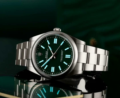 ساعت رولکس مردانه اویستر پرپچوال سبز Rolex-4120-G