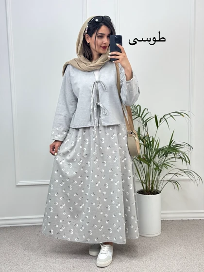 ست مانتو دامن هایدی