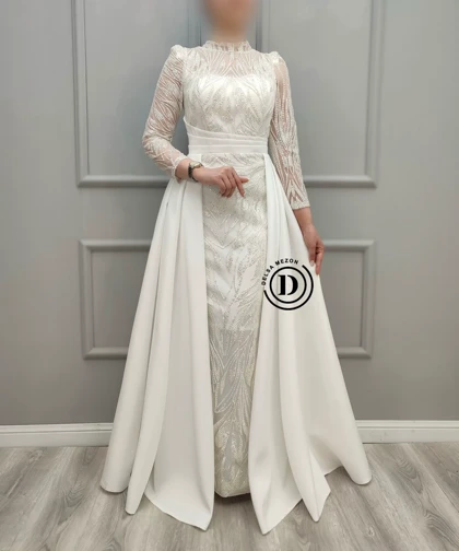 پیراهن بلند یگانه 7028