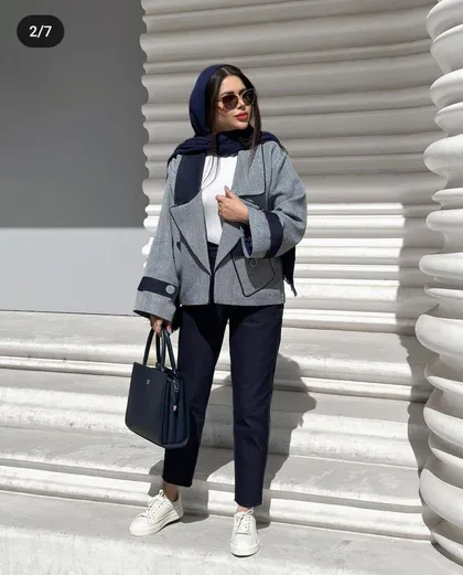 دو تیکه کت و شلوار اسپاخو کد 80623