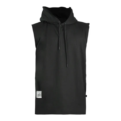 ست رکابی کلاهدار و شلوارک اسپرت الو مدل HS-4C0473 مشکی