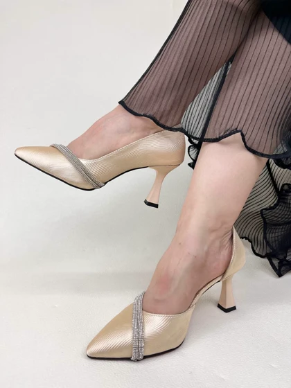 کفش پاشنه درا زنانه زارا بغل باز ZARA کد 430