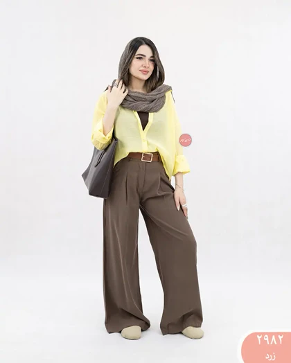 شومیز شیشه ای مداد رنگی 2982