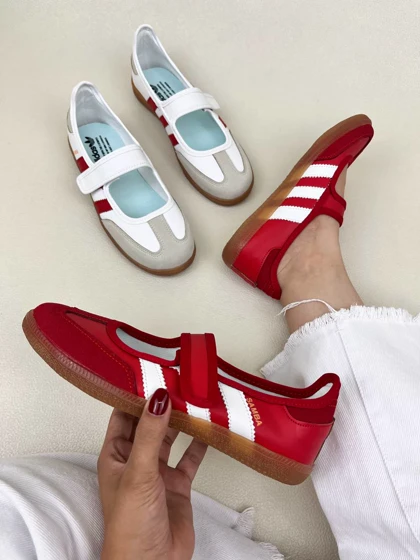 ونس زنانه روی کوتاه سامبا تک چسب ادیداس adidas SAMBA کد 1220