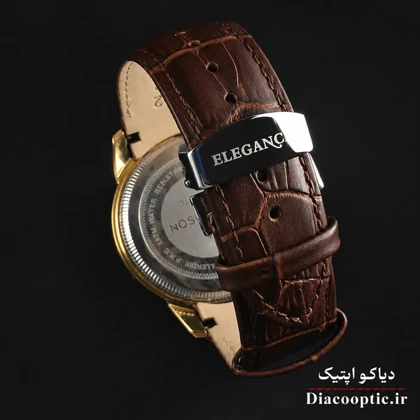 ساعت مچی مردانه موتور ژاپن برند رمانسون مدل Do1283 چرمی