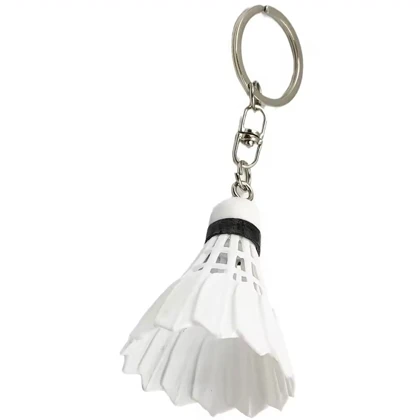 جاکلیدی و آویز کیف مدل Badminton Ball طرح توپ بدمینتون سه بعدی