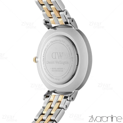 ساعت دنیل ولینگتون پتیت دورنگ صفحه گرد 104910