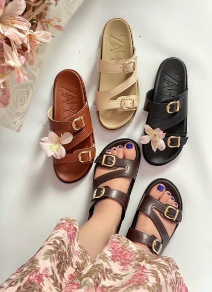 صندل زارا سگکدار زنانه