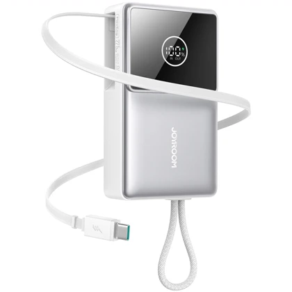 پاور بانک 10000 جویروم JOYROOM مدل JR-PR1 توان 22.5 وات با کابل