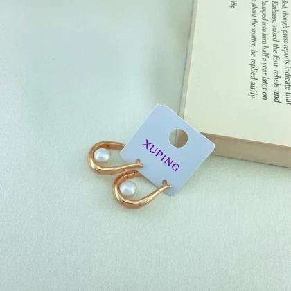 گوشواره زنانه طرح طلا با مروارید برند ژوپینگ