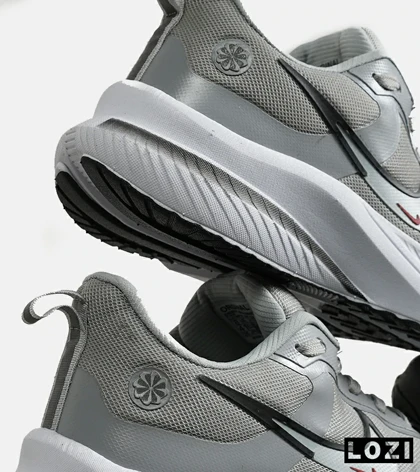 کفش کتانی بزرگ پا طوسی سفید نایک لبرون گاید 22 مدل 7846