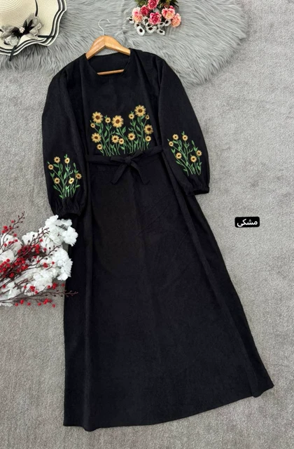 کفتان گلدوزی شده پاییزه