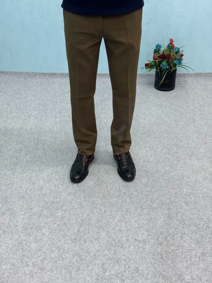 شلوار پارچه‌ای مردانه _ پارچه جکوار دو برکش قواره کلاسیک