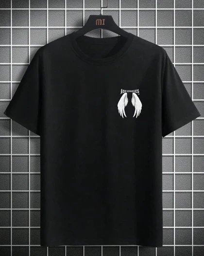 تیشرت نخ پنبه استین کیمینو