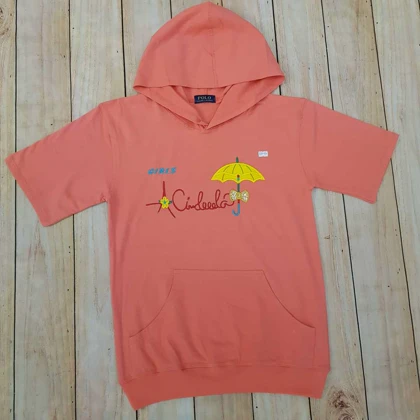 تیشرت کلاهدار با شلوار دخترانه بابونه