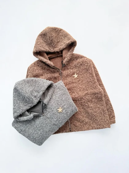 سویشرت پشمی کلاهدار