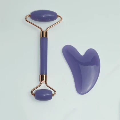 ماساژور غلتکی و دستگاه لیفت صورت Facial roller massager با گواشا