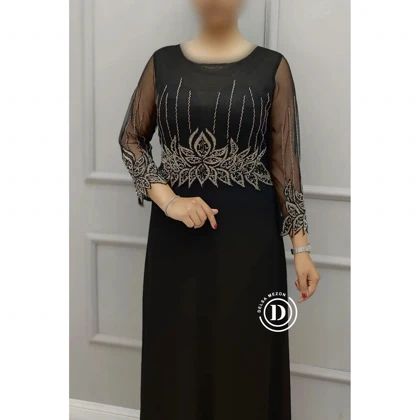 پیراهن بلند لاله 7037