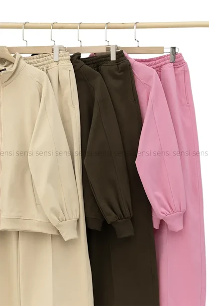 ست سویشرت شلوار داخل کرک کد1004284