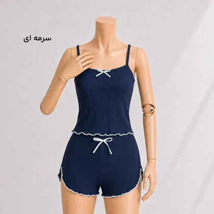 ست تاپ و شورتک زنانه کبریتی | آی بولک