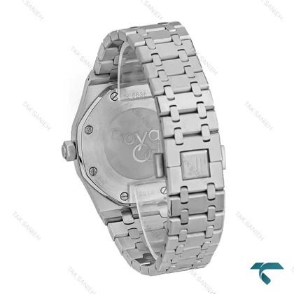 ساعت AP مردانه مدل Royal Oak سیلور صفحه سبز AP-7993-G