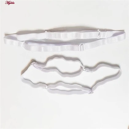 ست شورت و سوتین زنانه مدل فنردار سفید برتا کد 5108-4032-W به همراه نگهدارنده جوراب