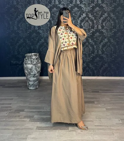 مانتو و دامن آرشین کد : 8072