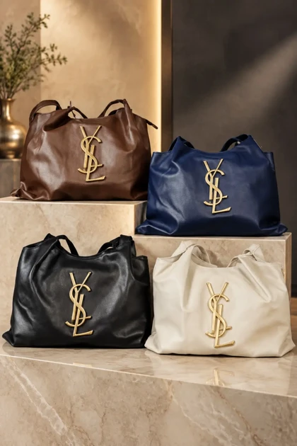 کیف چرم YSL