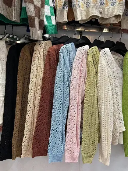 ژاکت بافت فانتزی