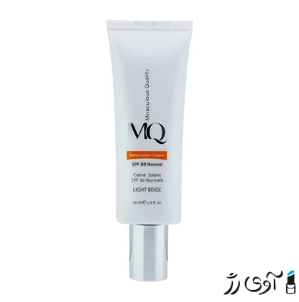 ضدآفتاب نرمال SPF 50 بژ روشن ام کیو