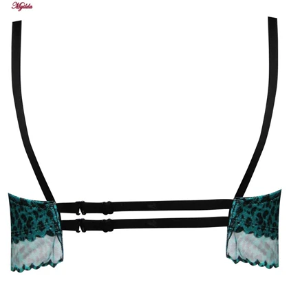 ست شورت و سوتین زنانه برتا مدل دالبری فنردار مخمل رنگ کله غازی کد 4737-2088