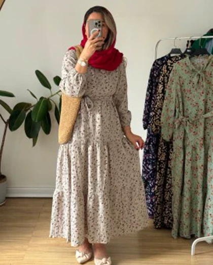 پیراهن ساحلی پیچک