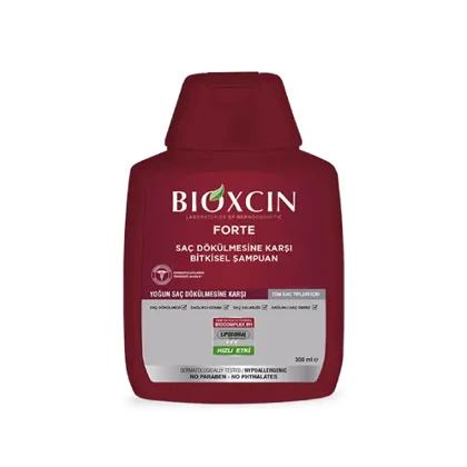 شامپو گیاهی ضد ریزش موی شدید بایوکسین فورته مناسب انواع مو Bioxcin Forte Herbal Shampoo for Intense Hair Loss