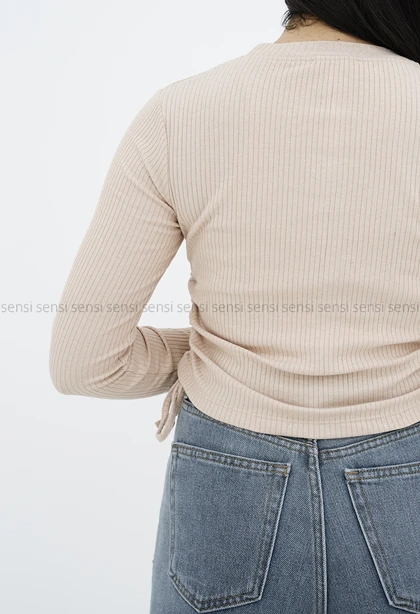 کراپ زنانه بغل گت کبریتی کد1006820