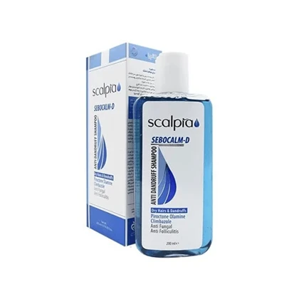 شامپو ضد شوره مناسب موهای خشک اسکالپیا 200 میل